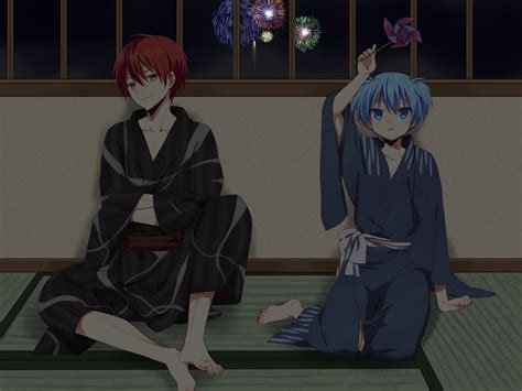 assassination classroom karma and nagisa|Nagisa Shiota .